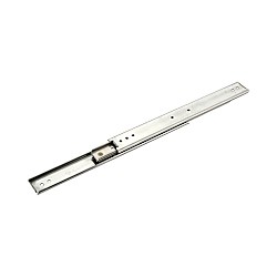 【エコノミーシリーズ】 RoHS対応 スライドレール ３段引 極軽荷重 スチールタップ穴付タイプ