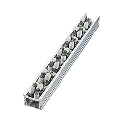 ユニバーサルホイールコンベヤ 幅60mm 保持器タイプ