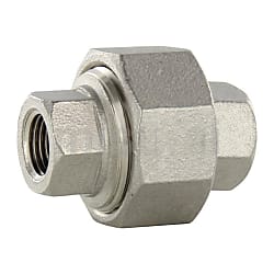 低圧用ねじ込み継手　同径　ユニオン　SCS14A