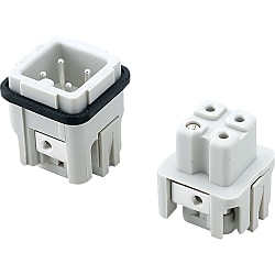 ミスミ防水A型コネクタ（ネジ式結線）