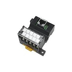 RJ-45コネクタ端子台