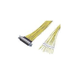 Dsubコネクタ付ケーブル バラ線フード無し（第一電子工業製・ミスミオリジナルコネクタ使用）