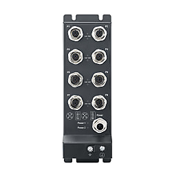 8ポートM12コネクタ 10/100M アンマネージド産業用スイッチングハブ 