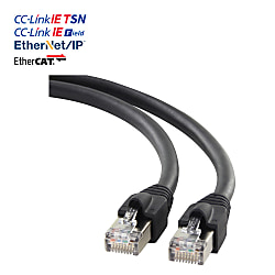 CC-Link IE, EtherCAT対応 CAT5e STP（二重シールド）高屈曲LANケーブル