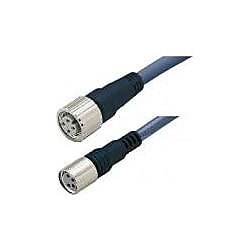 【自由長】M8・M12丸型コネクタハーネス（0.2mから0.1m単位で対応可）