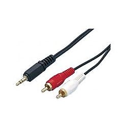 オーディオミニプラグハーネス(φ3.5MM ステレオミニプラグ⇔RCA変換)