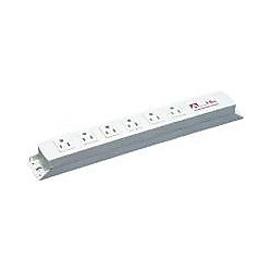 【アメリカン電機】FA用タップ6ヶ口（接地形2P 15A 125V）