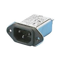 IEC規格 ノイズフィルタ付インレット（1A〜10A/ネジ止め/C14）