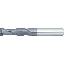 XALシリーズ超硬スクエアエンドミル 2枚刃/刃長4D（ロング）タイプ