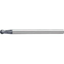XCPシリーズ超硬ボールエンドミル 調質鋼・高硬度鋼加工用・2枚刃 