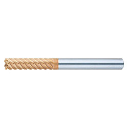 XCPシリーズ超硬ハイヘリカルエンドミル 高硬度鋼加工用/多刃/50゜ネジレ/ロングタイプ
