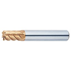 XCPシリーズ超硬ハイヘリカルエンドミル 高硬度鋼加工用/多刃/50゜ネジレ/スタブタイプ