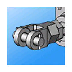 SCM用金具 二山ナックル