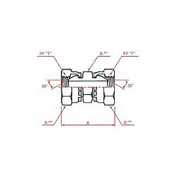 両端PF30°MIS メス・メスユニオン