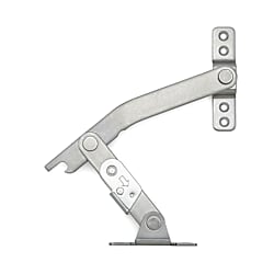 LAMP ステンレス鋼製ロック付重量扉用ステー YA-0812型・YA-1216型
