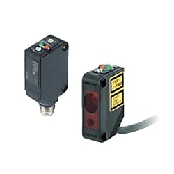 レーザタイプ小型アンプ内蔵形光電センサ E3Z-LT/LR/LL
