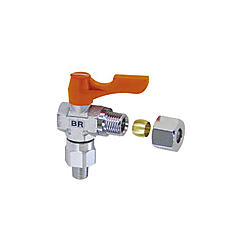 エースボール RV（黄銅製） 8000シリーズ （アングル型） BR 銅管用リング型