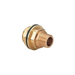 金属管継手 壁貫通金具