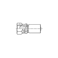 スウェイジタイプ 管用平行メスねじユニオン継手（30°オスシート付） SF