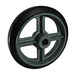 中荷重用ゴム車輪（SA型） ベアリングなし