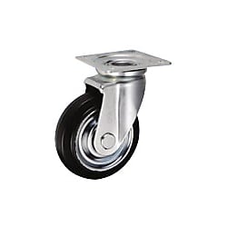 中荷重用キャスター J型旋回金具（サイズ150mm）