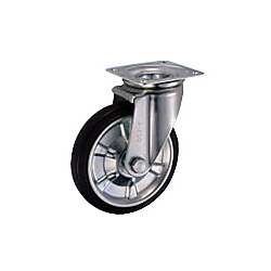 中荷重用キャスター J型旋回金具（サイズ250mm～300mm）