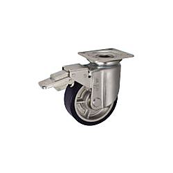 重荷重用キャスター JMB型ストッパー付旋回金具（サイズ150mm～200mm）