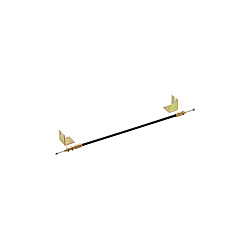 ステンレスアウター付ワイヤロープ AC-1025-YB