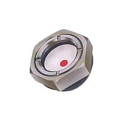 金属製オイルゲージ 丸型ネジ付 KIM-AR・KIM-ARS型