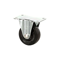 スタンダードクラス 600B 固定型 ローラーベア入り 合成ゴム車輪（パッキングキャスター）