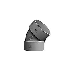 排水用配管資材 エスロンDV継手＜DV／DVカラー／DVココア／透明DV＞ 45°エルボ（45L）