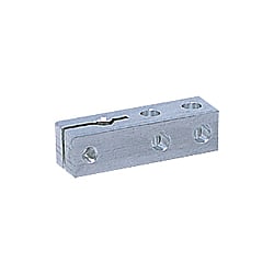 センサブラケット シングルプレートタイプ 近接センサ（円柱型）用 スリットタイプ（直列穴）