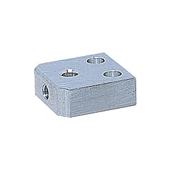 センサブラケット シングルプレートタイプ 近接センサ（円柱型）用 セットネジタイプ（並列穴）