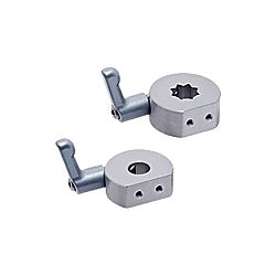 フレキシブル クサビセンサアタッチR クランプレバー付（丸シャフト/角シャフト用）