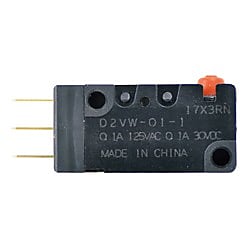 シール形小形基本スイッチ D2VW