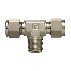 SUS316 ステンレス製ダブルフェルール継手 メールブランチティー