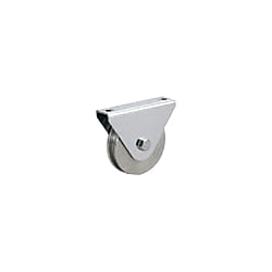 LAMP ステンレス鋼製重量用戸車 JS365型 枠付コ型
