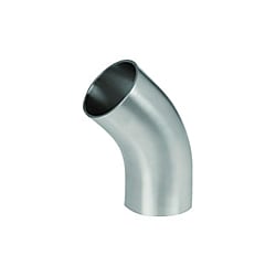 サニタリー管用継手 －45°ショートエルボ BPE規格－