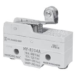 ヒンジローラ短レバー形マイクロスイッチ HY-R704A