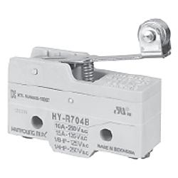 ヒンジローラ中レバー形マイクロスイッチ HY-R704B