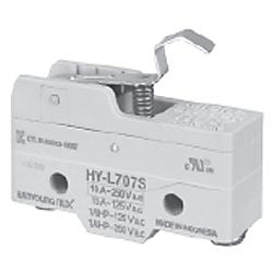 ヒンジ特殊レバー形マイクロスイッチ HY-L707S