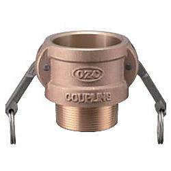 ブロンズ製レバーカップリング オスネジ型カプラー OZ-B