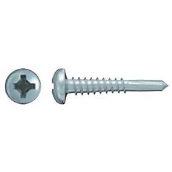 AXマルチドリルビス 4mm（鉄板用）ナベ（ユニクロメッキ）