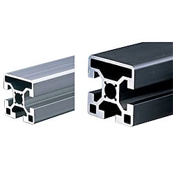 アルミ構造材 SF40・45 溝幅10mmタイプ SF-40・40・1F／BLACK