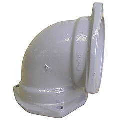 排水鋼管用可とう継手 90°エルボ（90°L）
