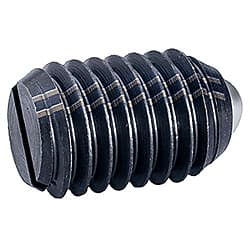 スプリング・プランジャ インチ仕様 ボール、スロット付