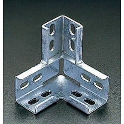 113x113x40mm アングル接続金具(ドブメッキ･ステンレス製)