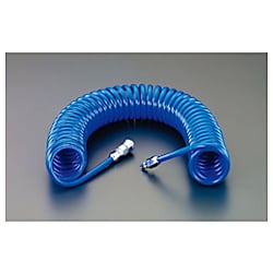 ウレタンホース（カプラー付）コイルタイプ　φ8　1.4MPa