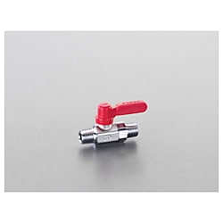 R 1/4""xR 1/4"" ミニボールバルブ(ロングハンドル)