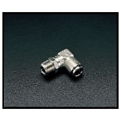 R 1/8""x 6mm ユニオン(雄ねじエルボ/ステンレス製)